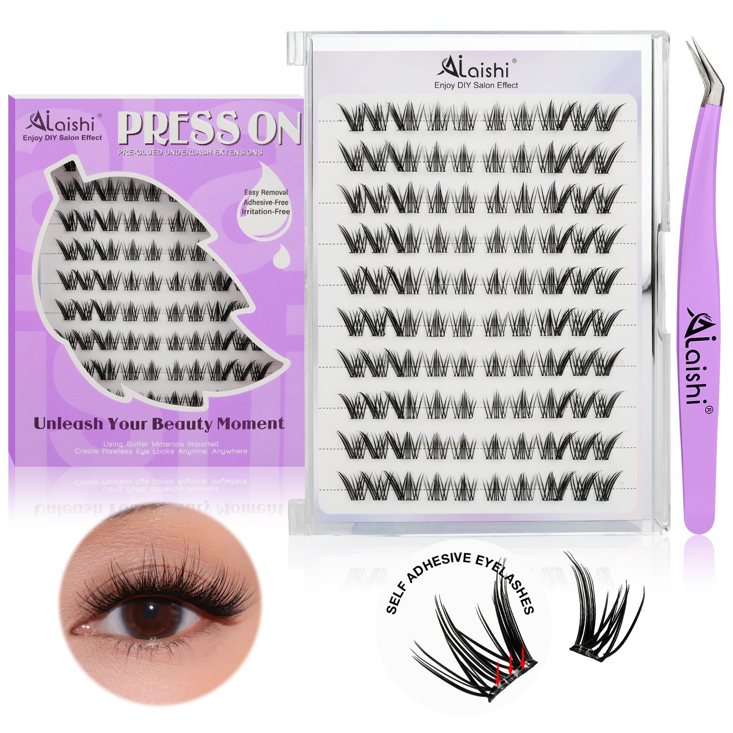 1-Second Apply Self-Adhesive Lashes MJZ8