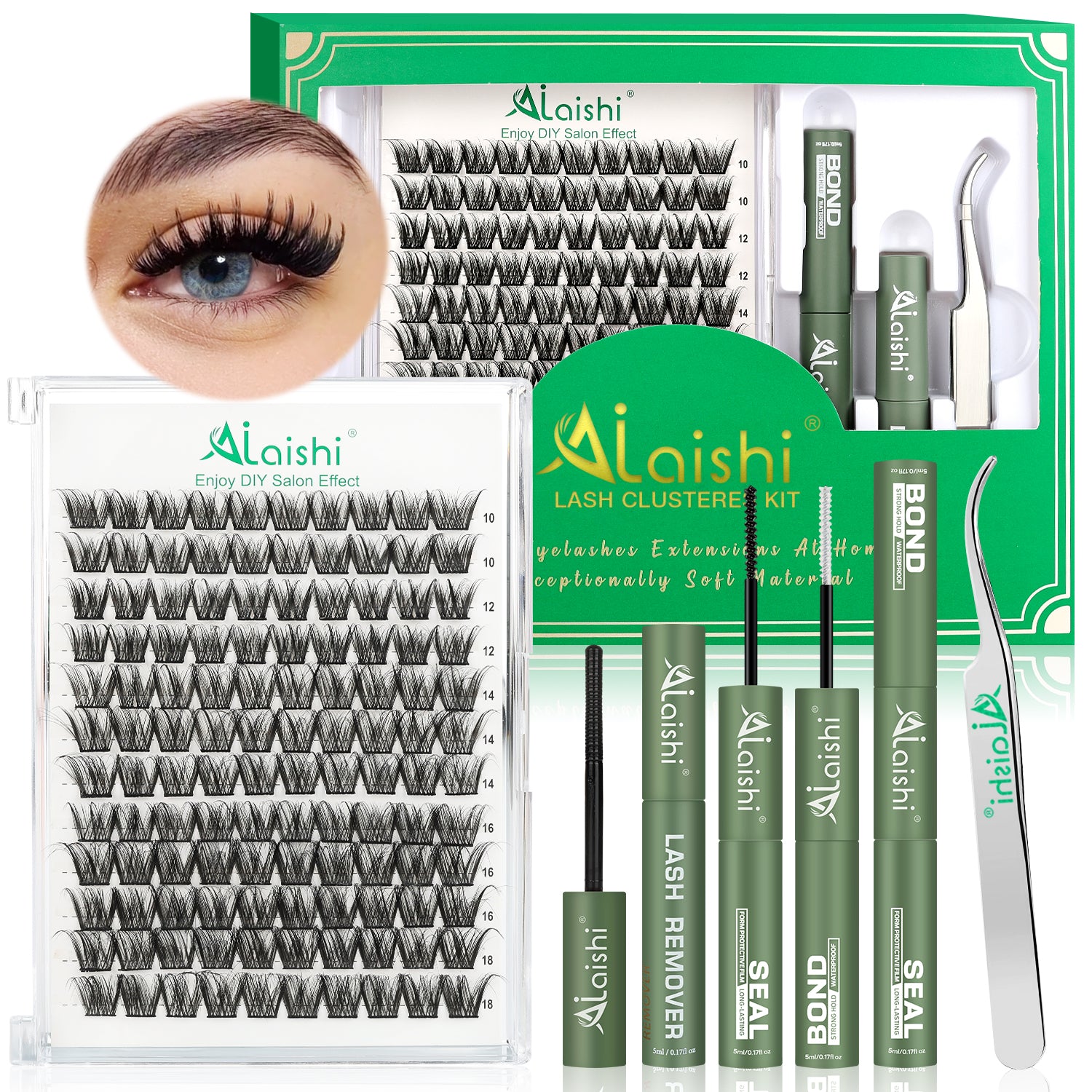 3D Cluster Fluffy Lashes Starter Kit LS14