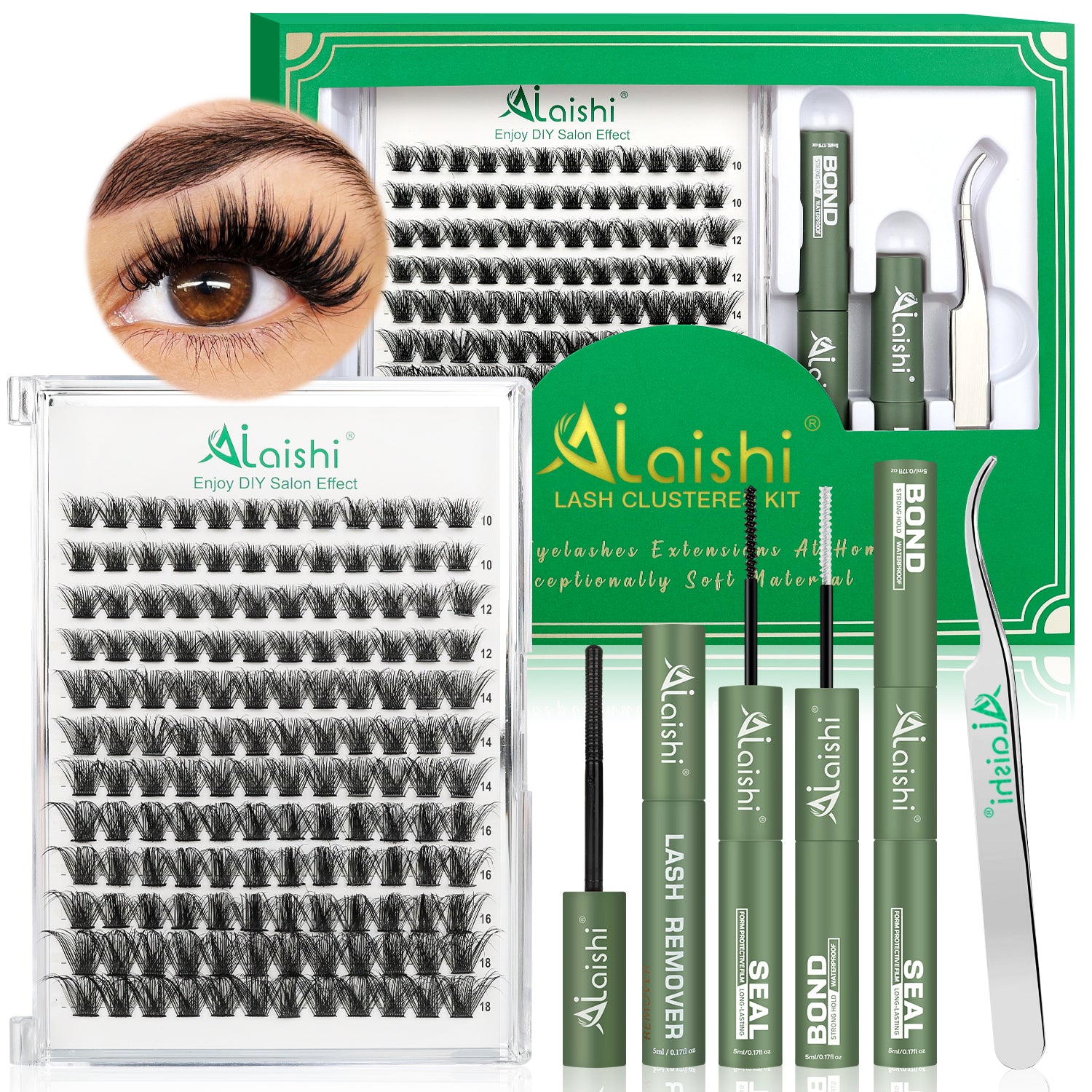 3D Cluster Fluffy Lashes Starter Kit LS15