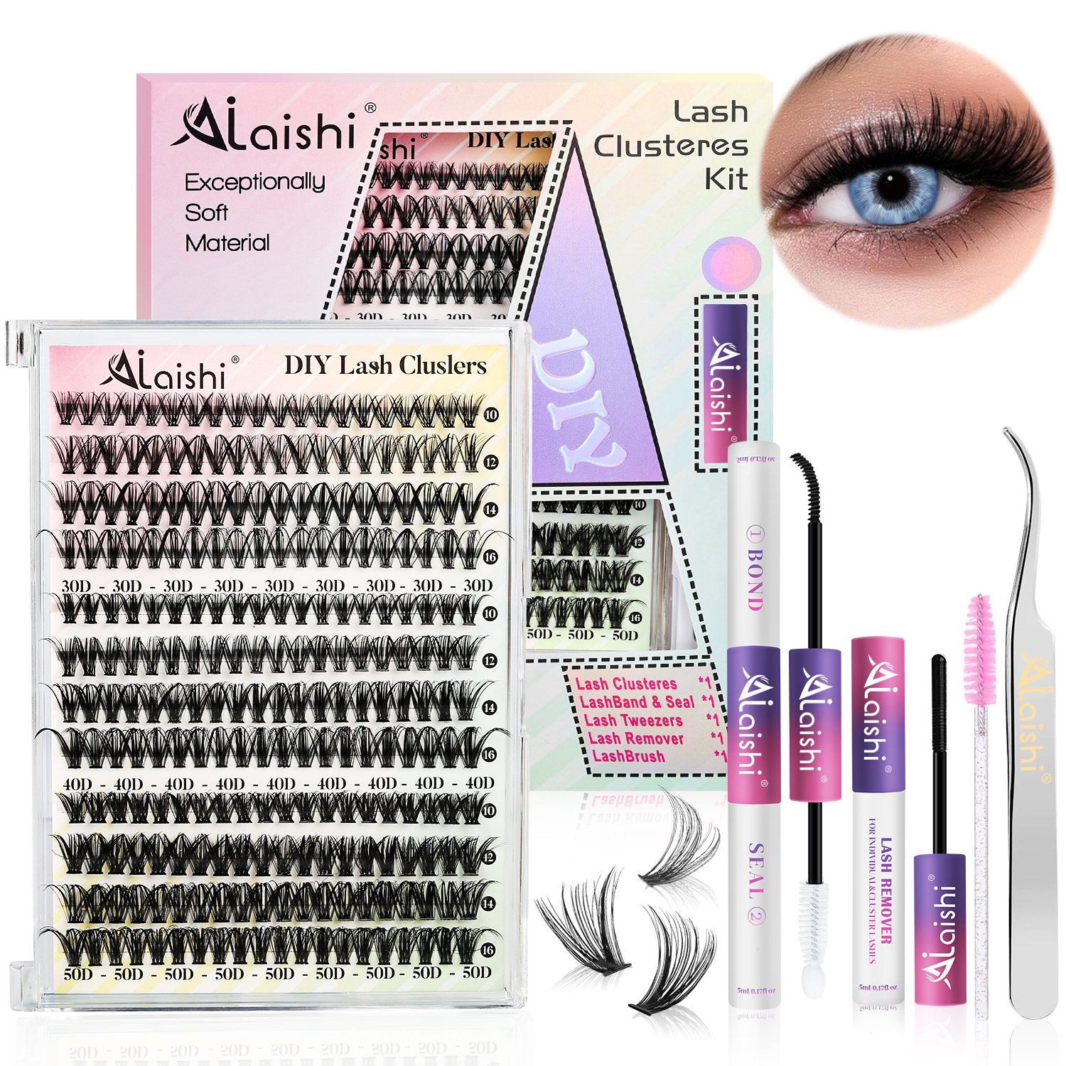 30D 40D 50D Mixed Hybrid Lashes JBF31