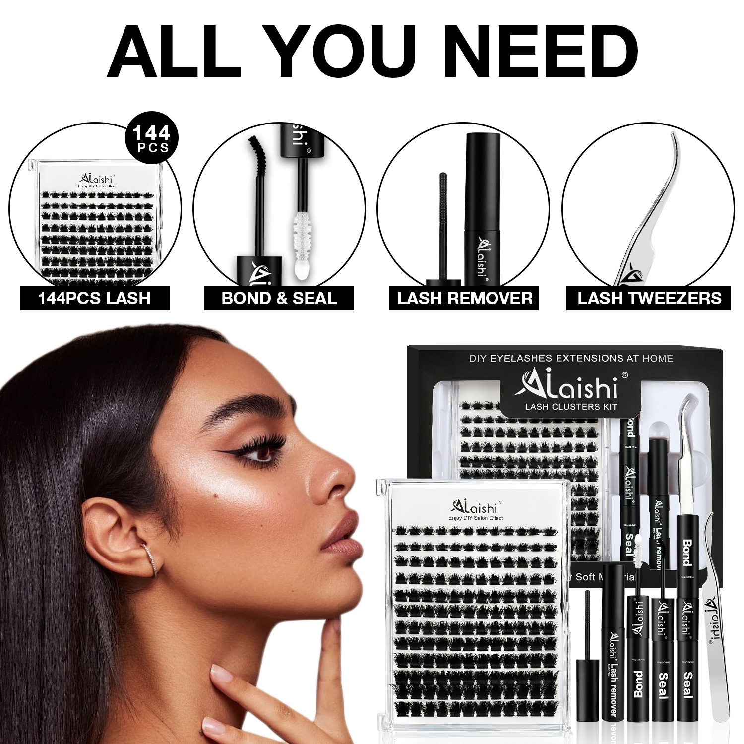 3D Voluminous False Eyelashes HB11