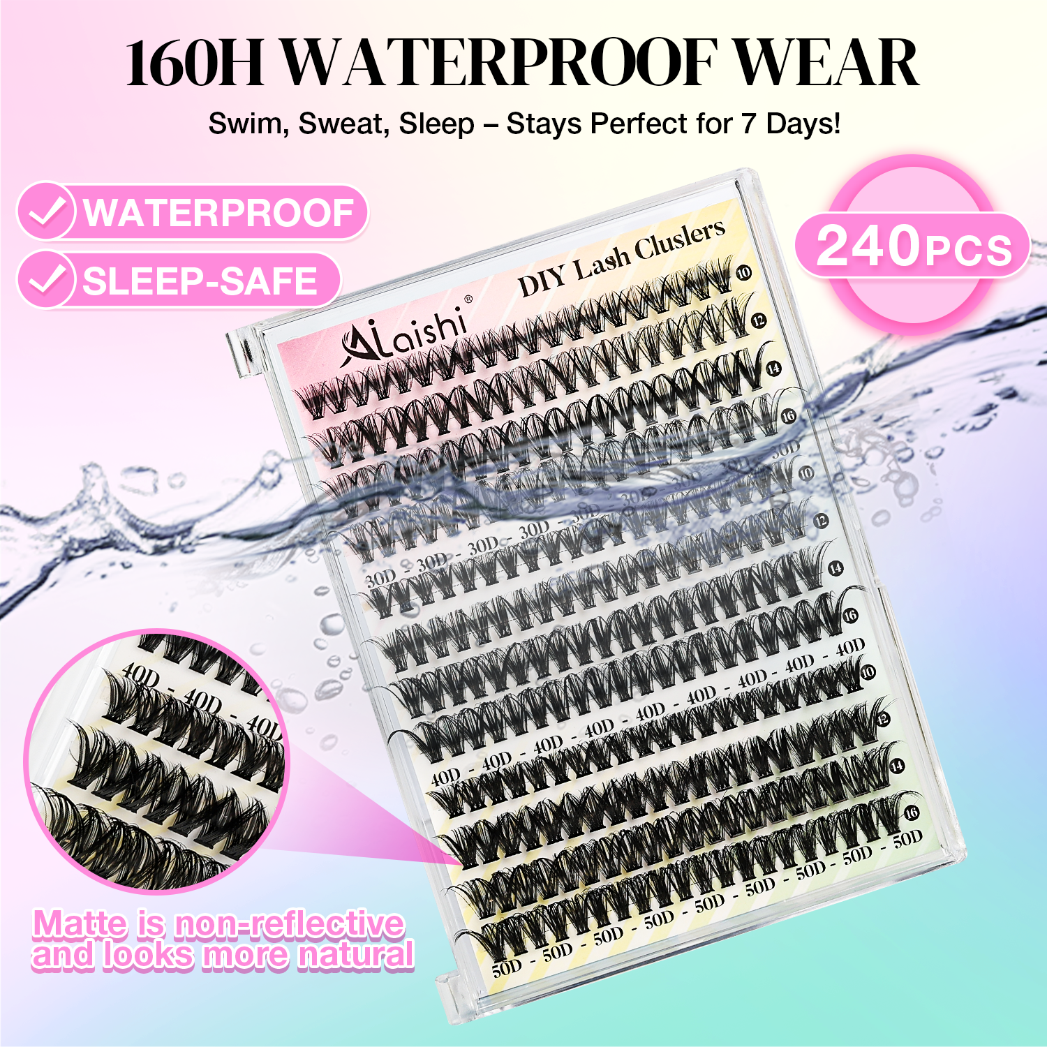 30D 40D 50D Mixed Hybrid Lashes JBF31
