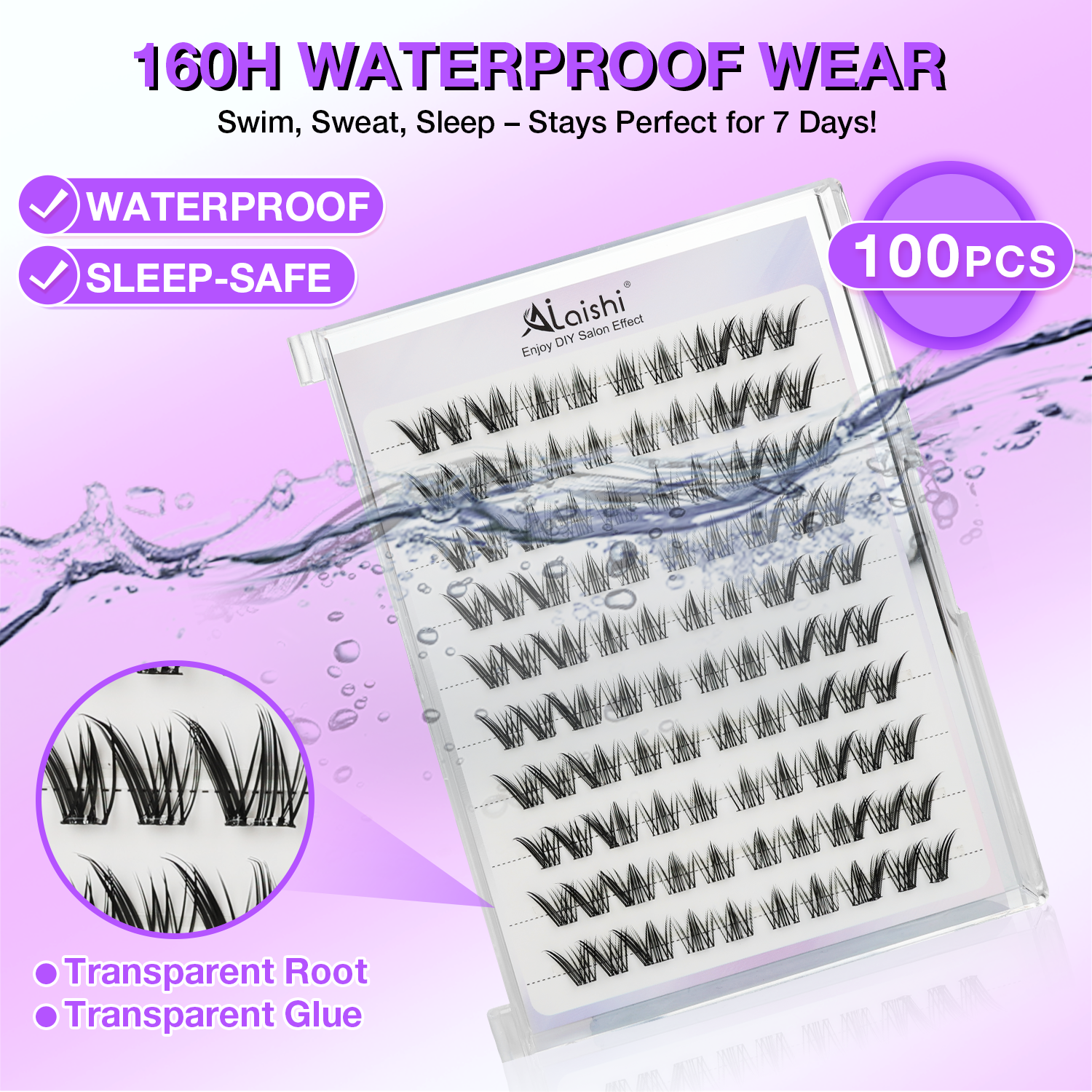 1-Second Apply Self-Adhesive Lashes MJZ8