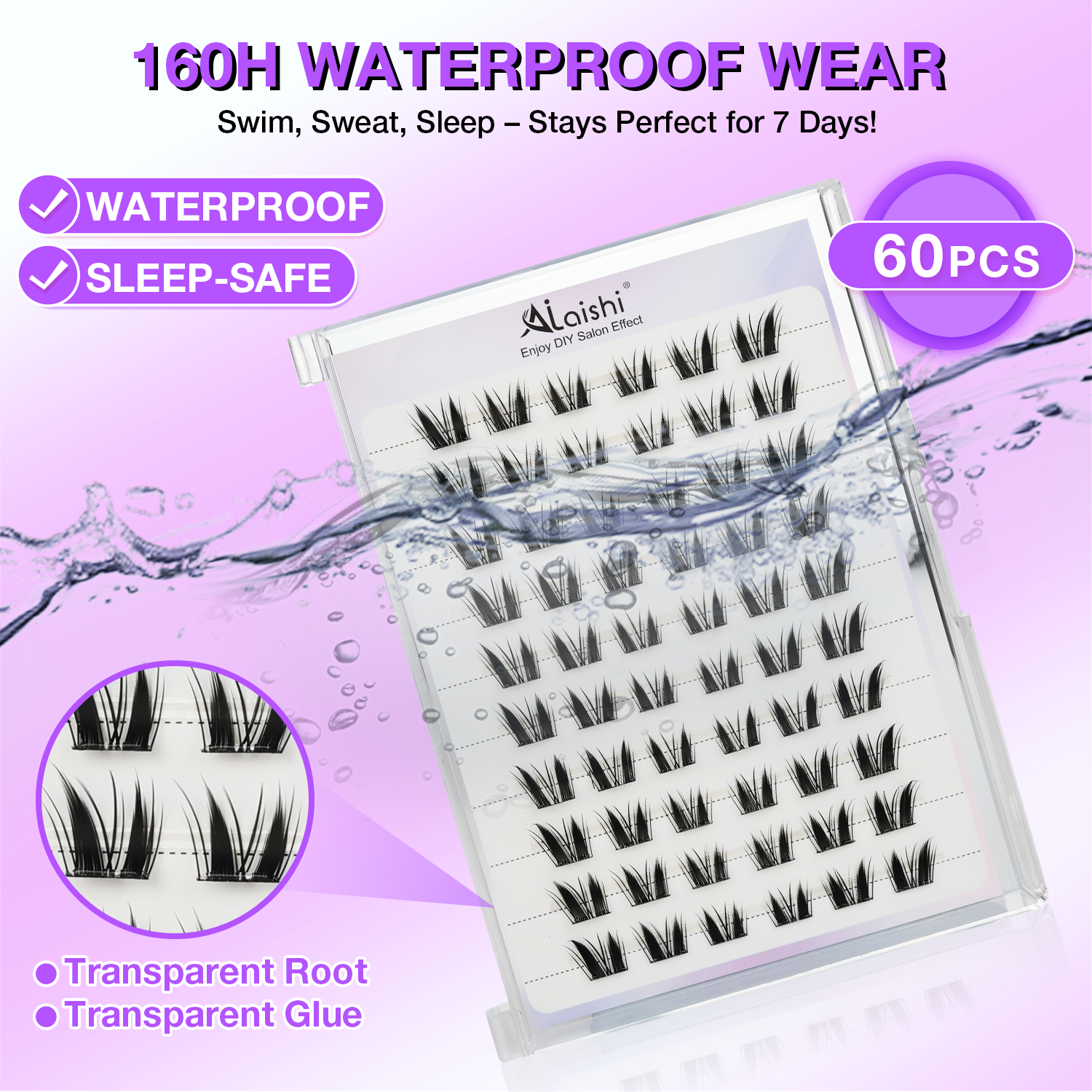 1-Second Apply Self-Adhesive Lashes MJZ9