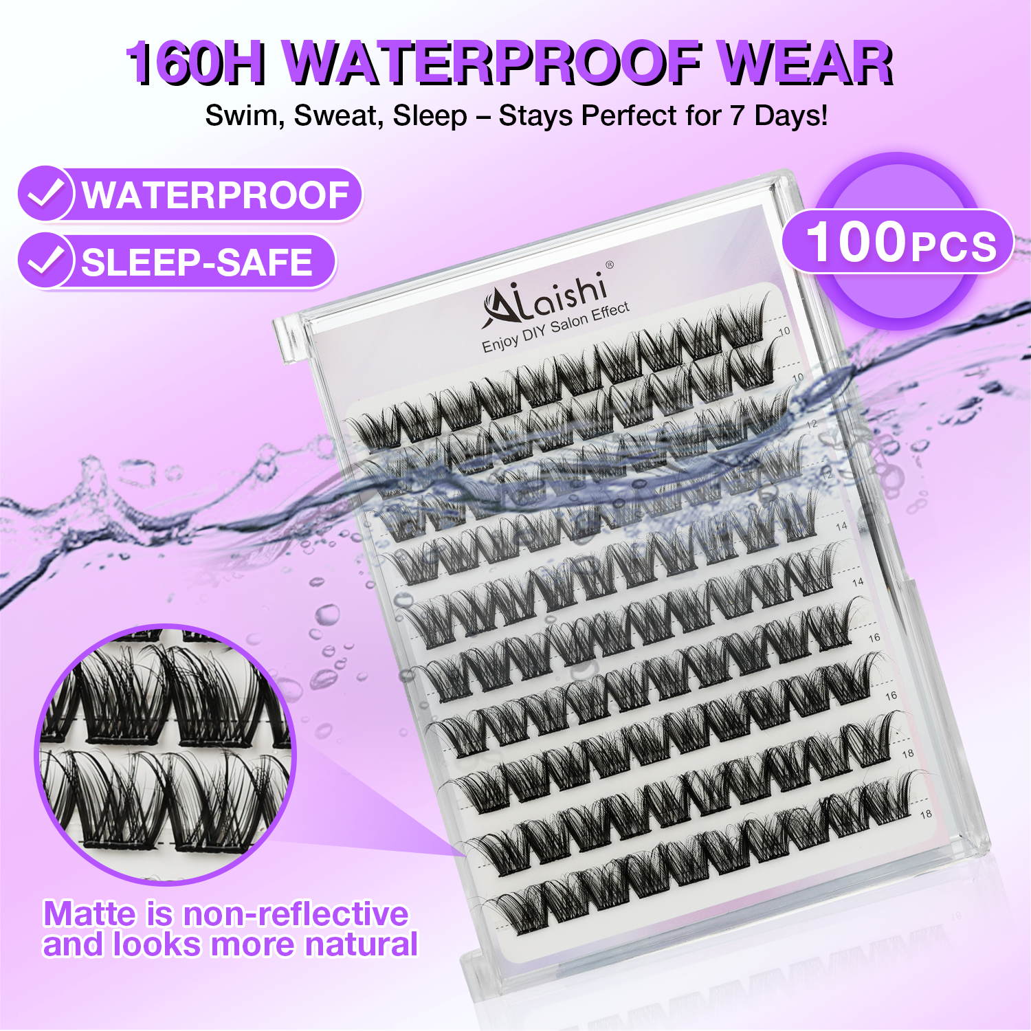 1-Second Apply Self-Adhesive Lashes MJZ7