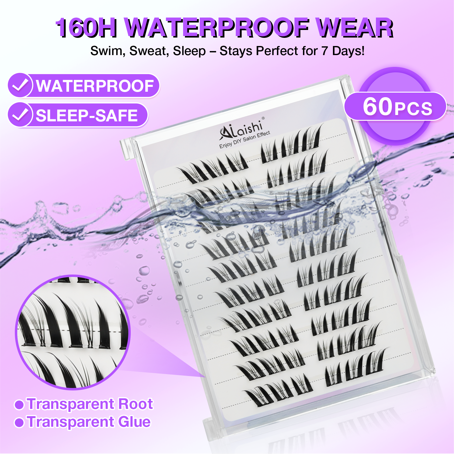 1-Second Apply Self-Adhesive Lashes MJZ11