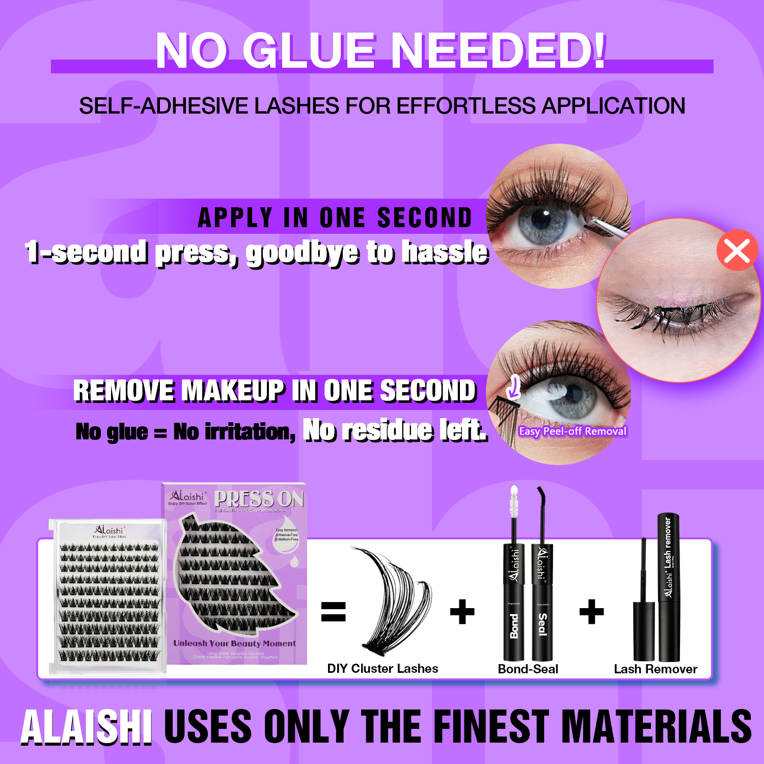 1-Second Apply Self-Adhesive Lashes MJZ3