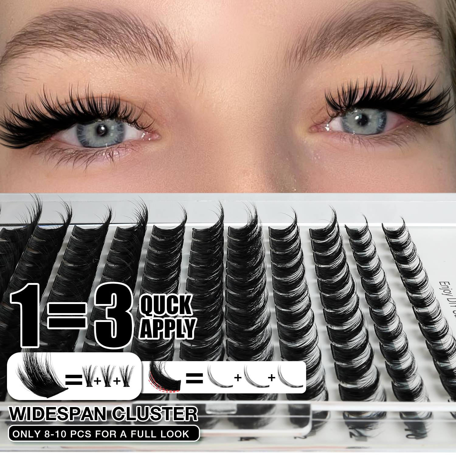 3D Voluminous False Eyelashes HB11