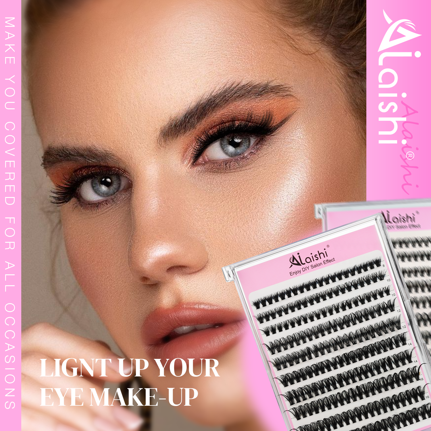 Self-Adhesive Eyelash Clusters MJF2