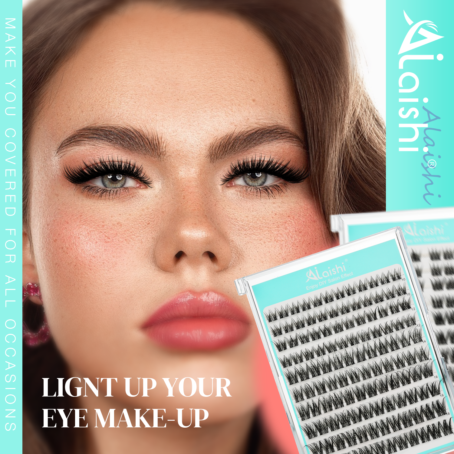 Pre-Glued False Eyelashes MJL6