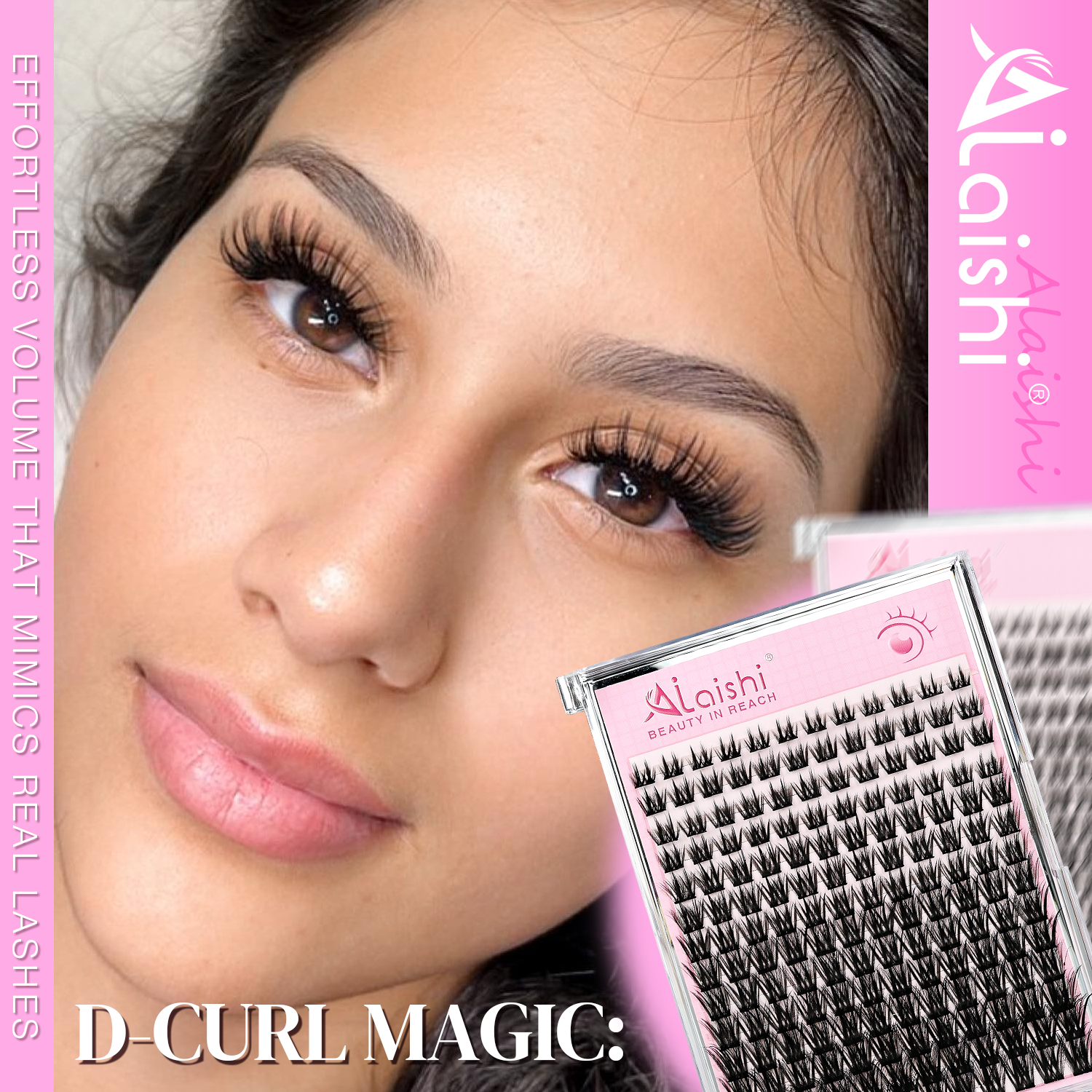Natural Wispy Classic Cluster Lashes QF22