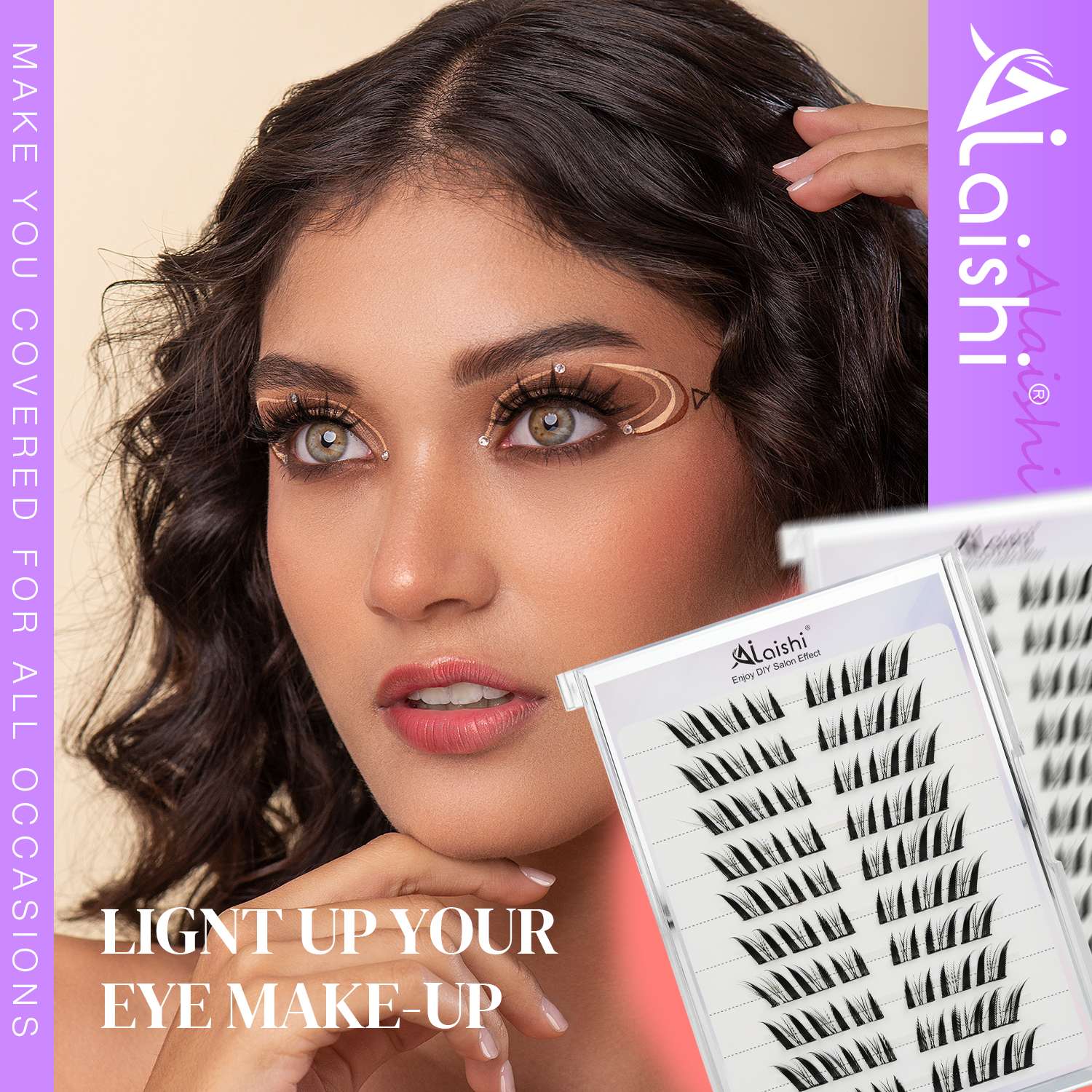 1-Second Apply Self-Adhesive Lashes MJZ11