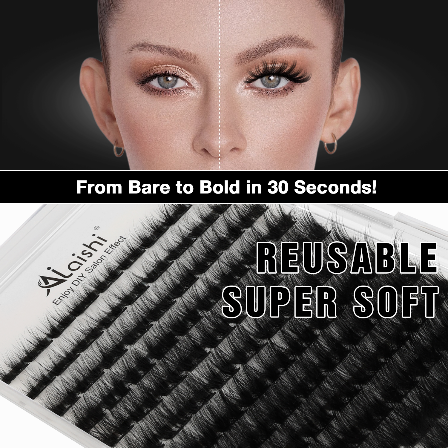 3D Voluminous False Eyelashes HB15