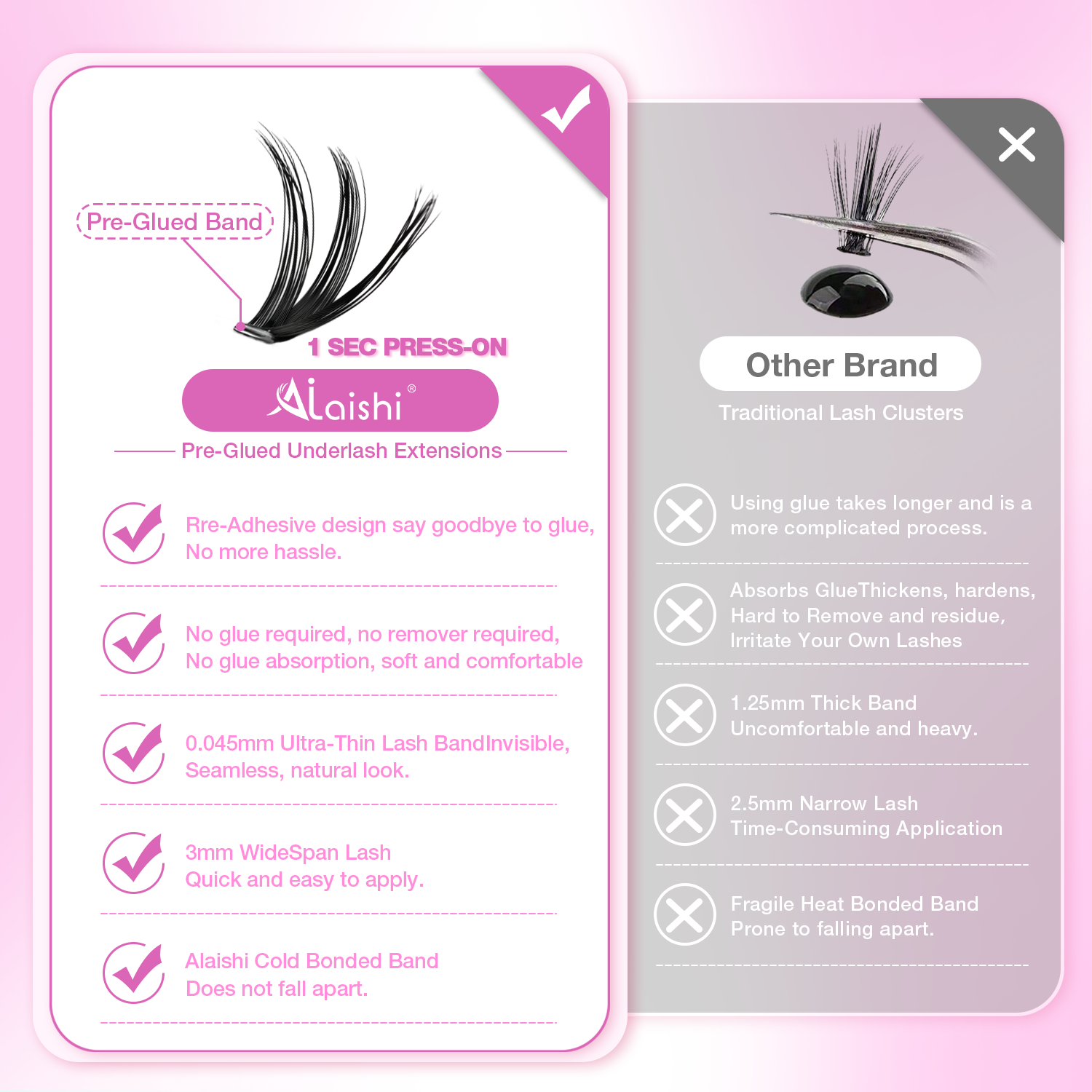 Self-Adhesive Eyelash Clusters MJF2