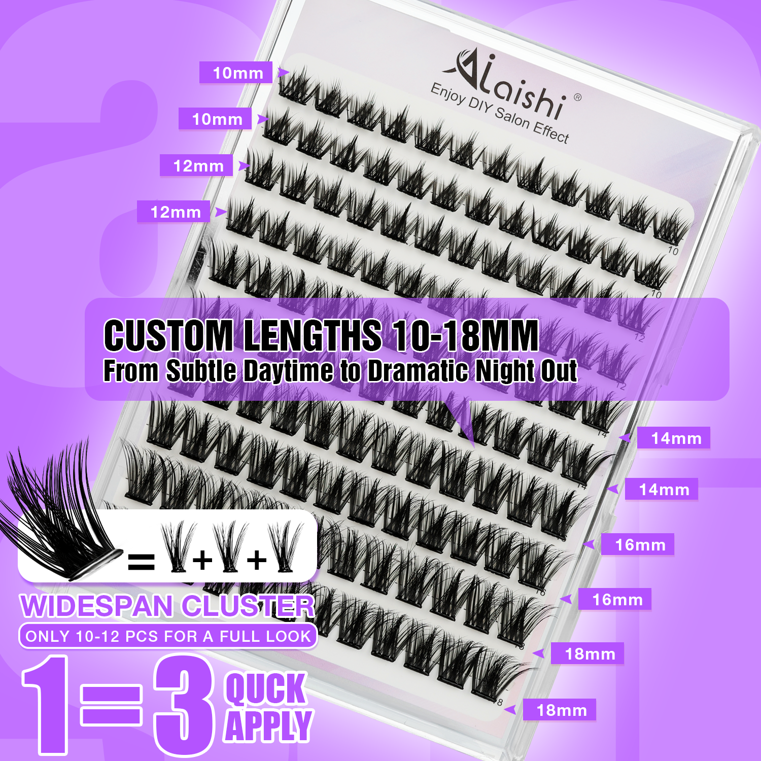 1-Second Apply Self-Adhesive Lashes MJZ3