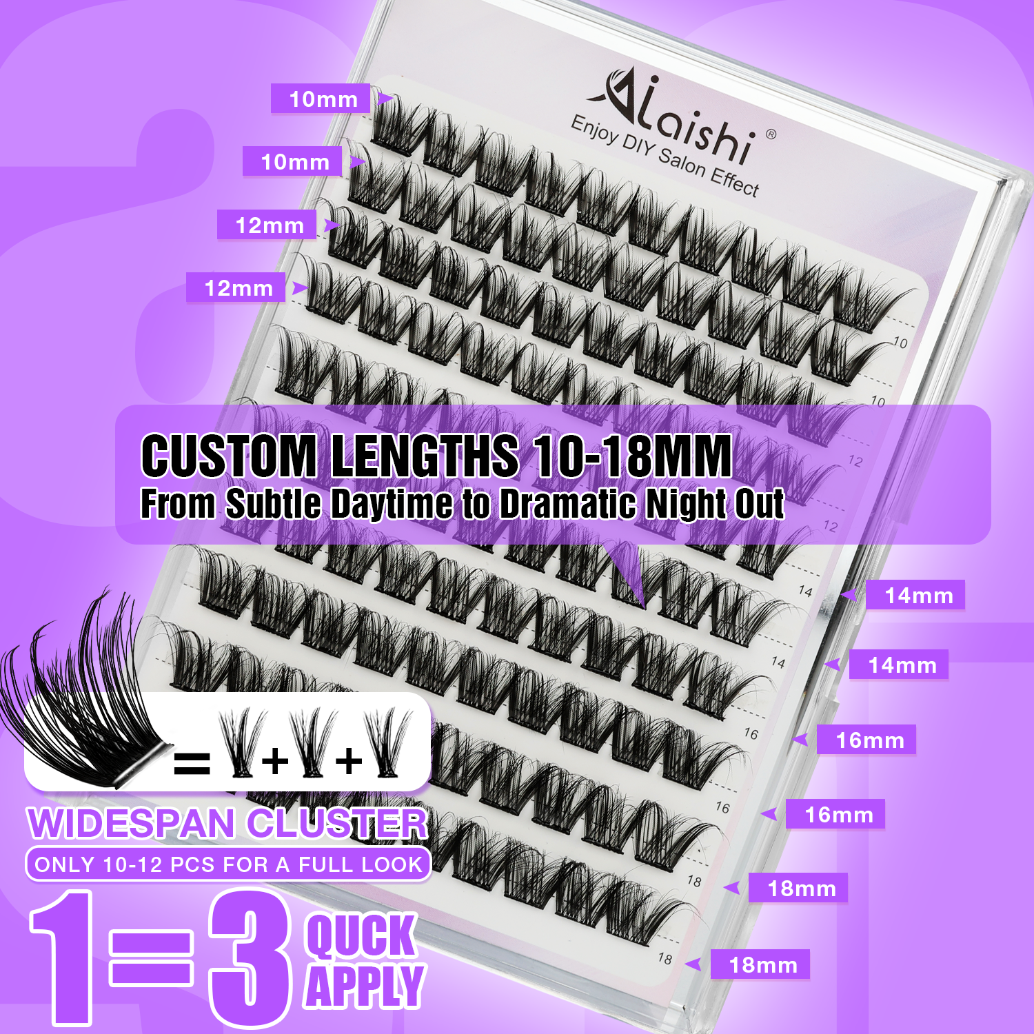 1-Second Apply Self-Adhesive Lashes MJZ7