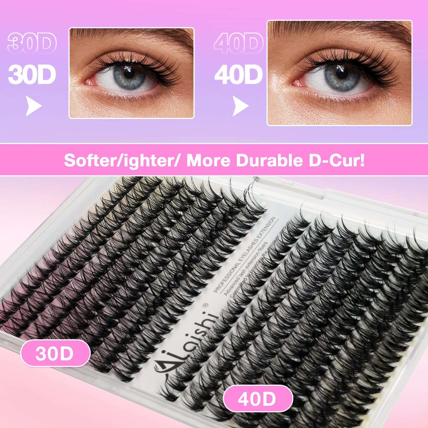 30D&40D Mixed Hybrid Lashes JBF11