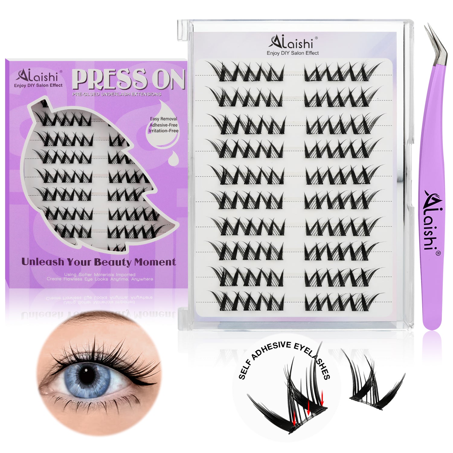 1-Second Apply Self-Adhesive Lashes MJZ10