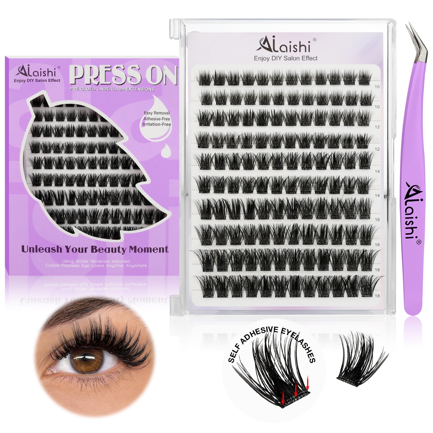 1-Second Apply Self-Adhesive Lashes MJZ1