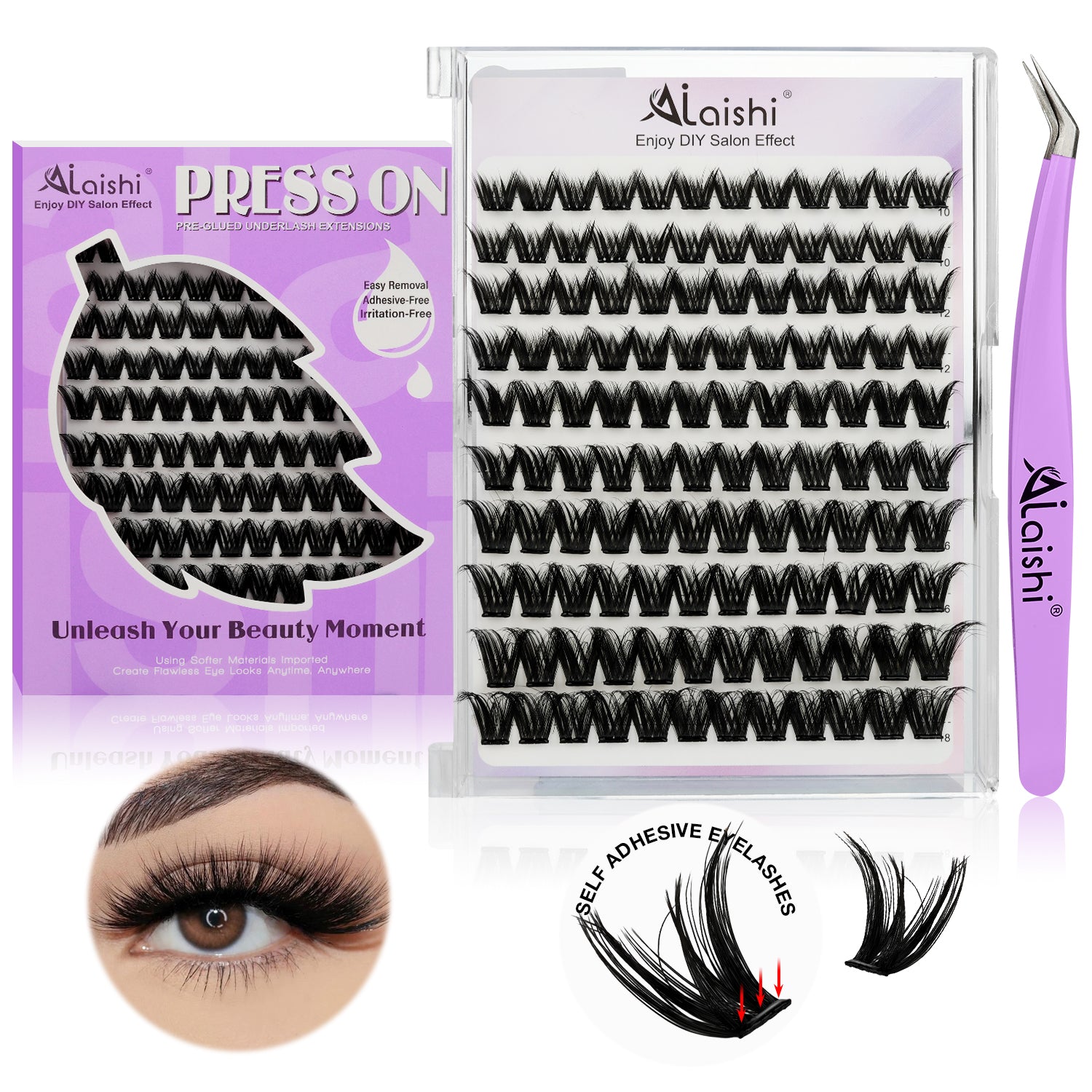 1-Second Apply Self-Adhesive Lashes MJZ6