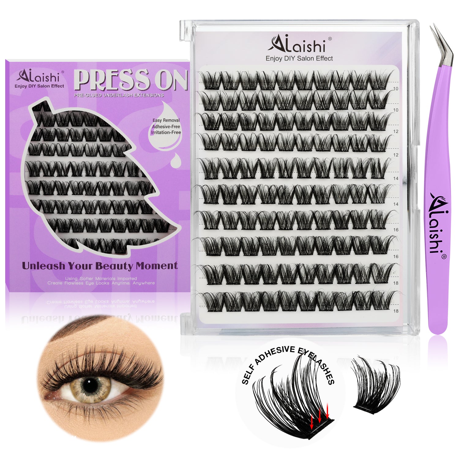1-Second Apply Self-Adhesive Lashes MJZ7