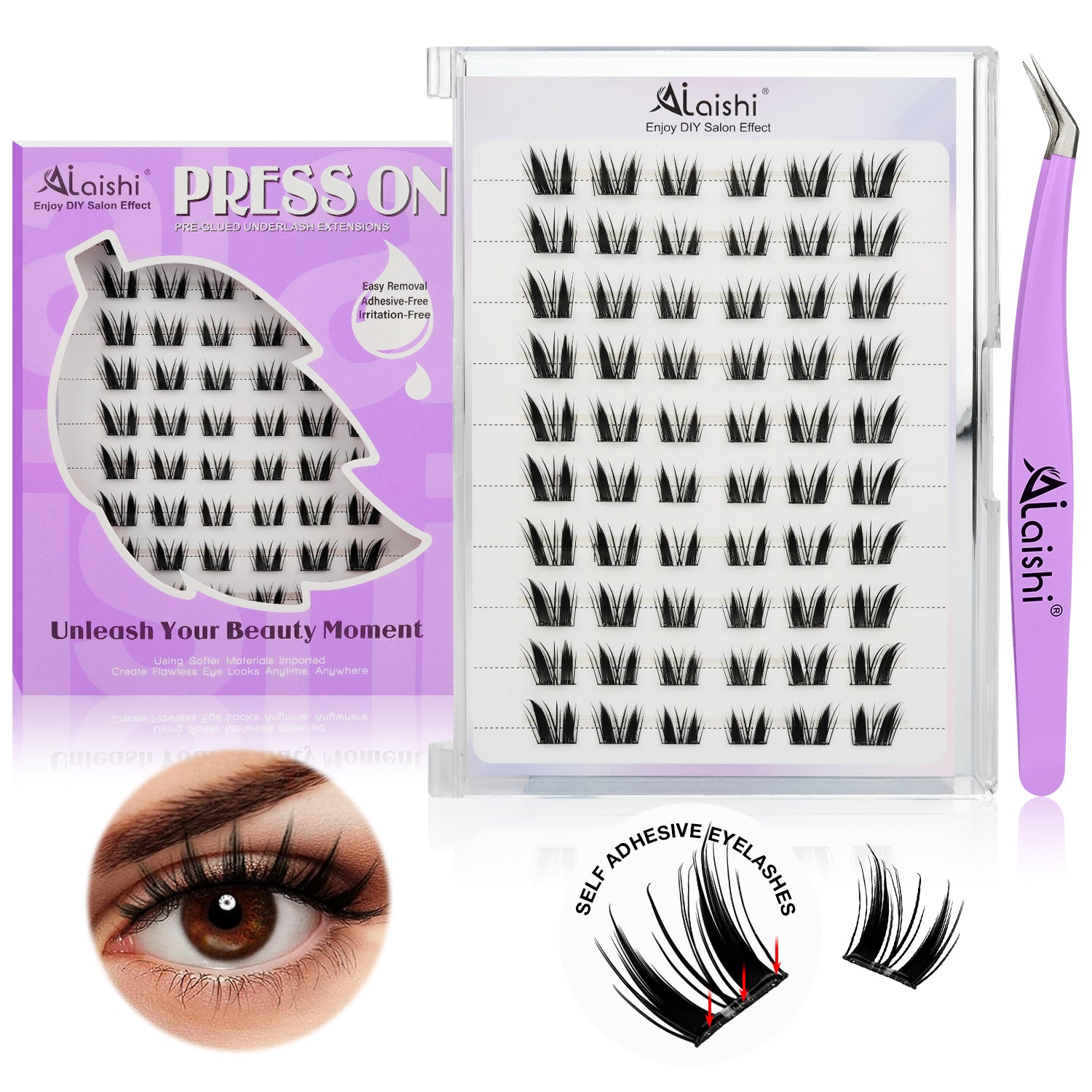 1-Second Apply Self-Adhesive Lashes MJZ9
