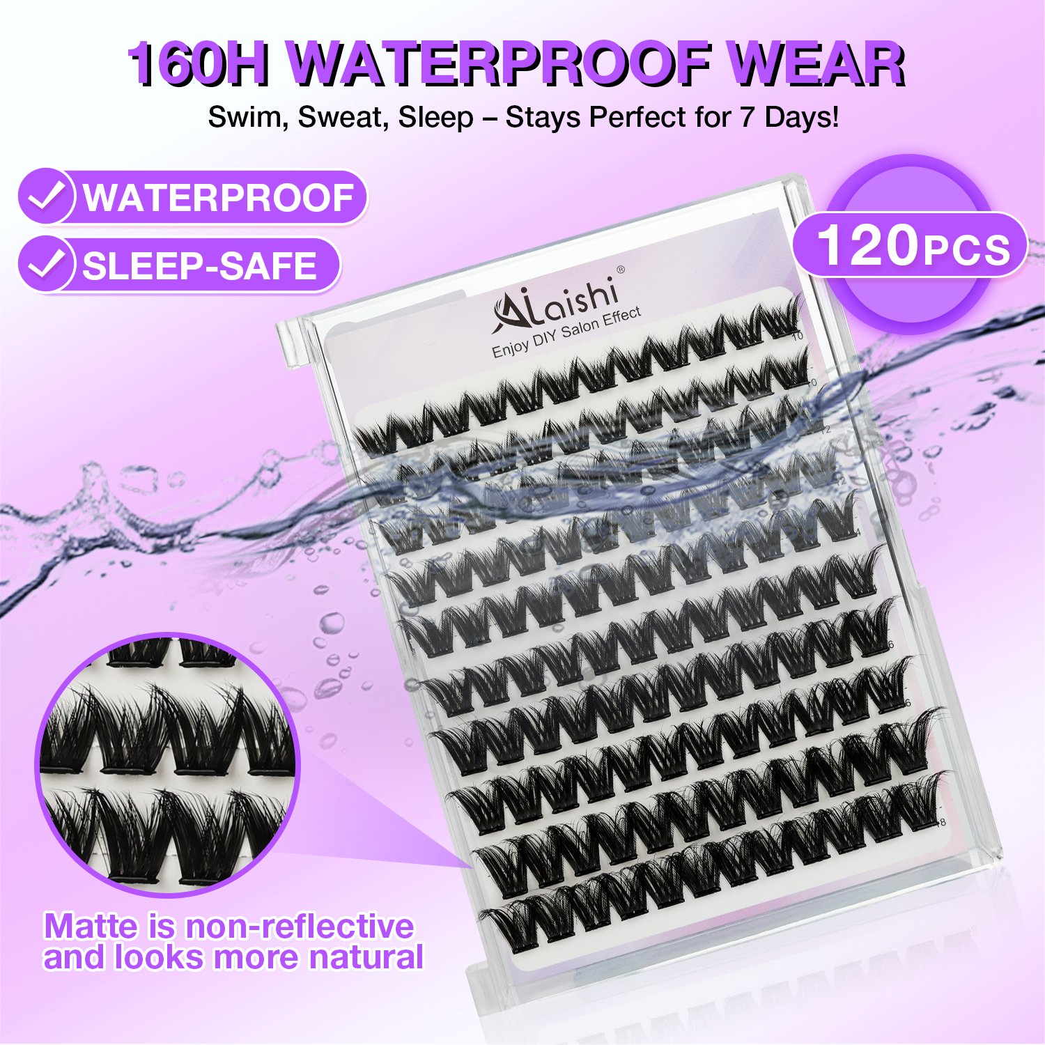 1-Second Apply Self-Adhesive Lashes MJZ6
