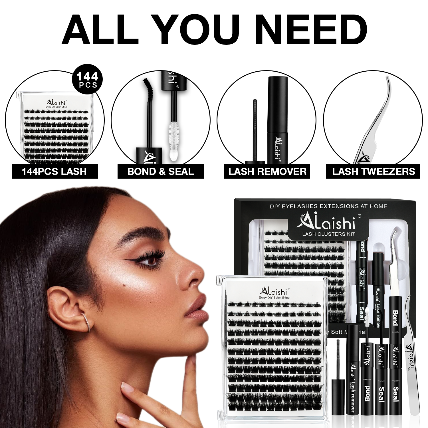 3D Voluminous False Eyelashes HB12