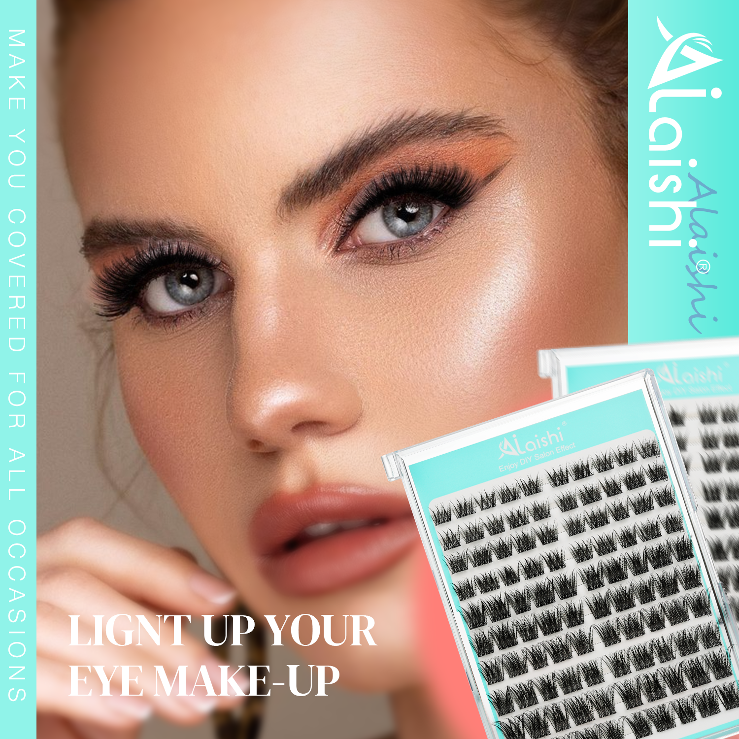 Pre-Glued False Eyelashes MJL3