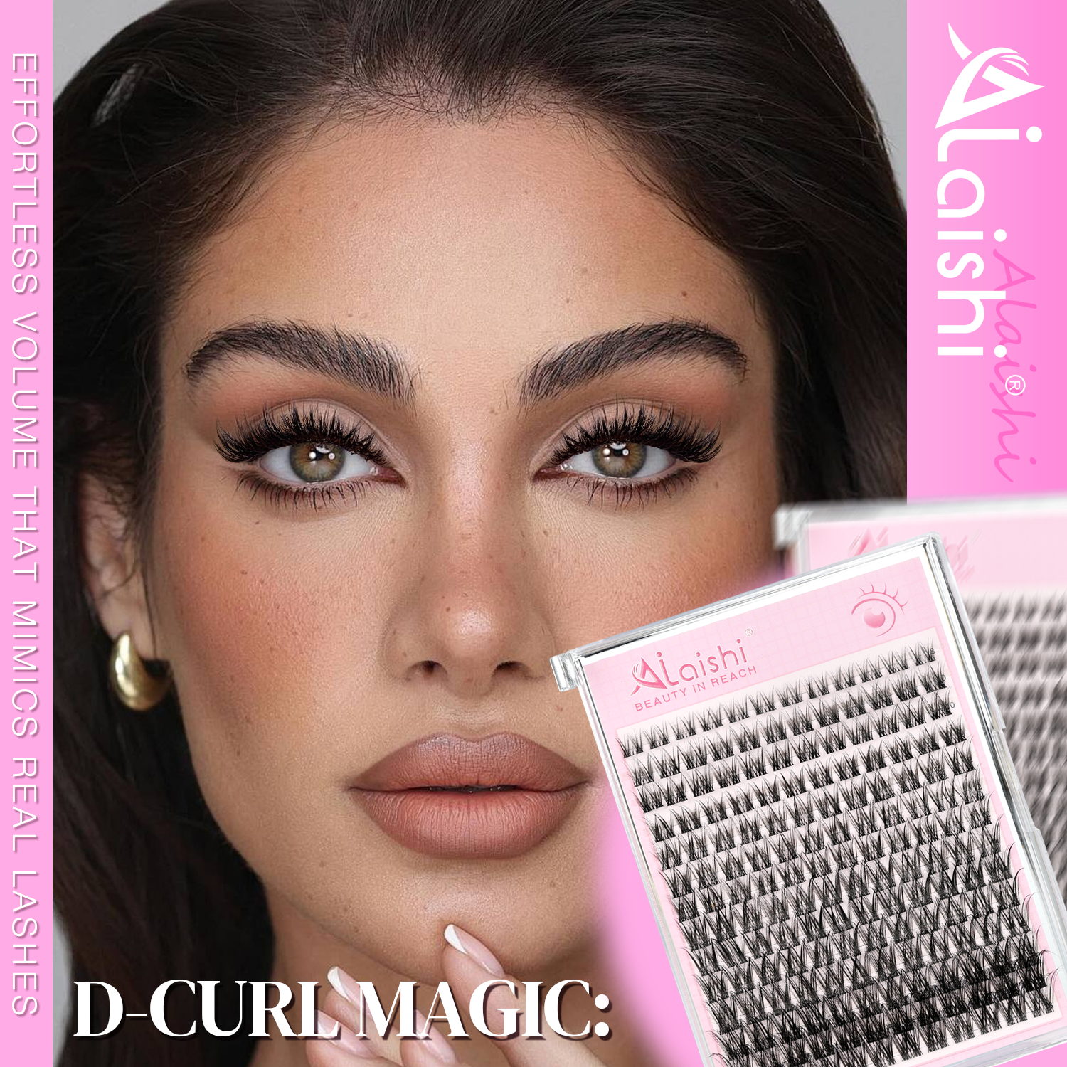 Natural Wispy Classic Cluster Lashes QF21