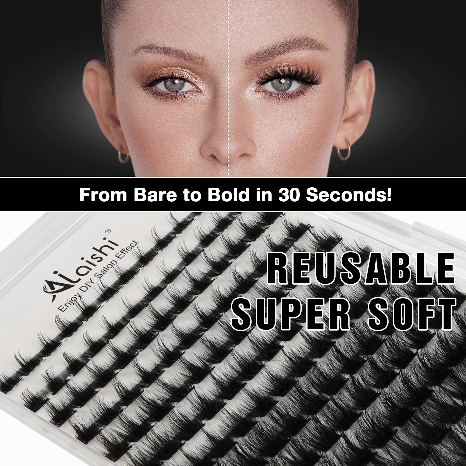 3D Voluminous False Eyelashes HB13