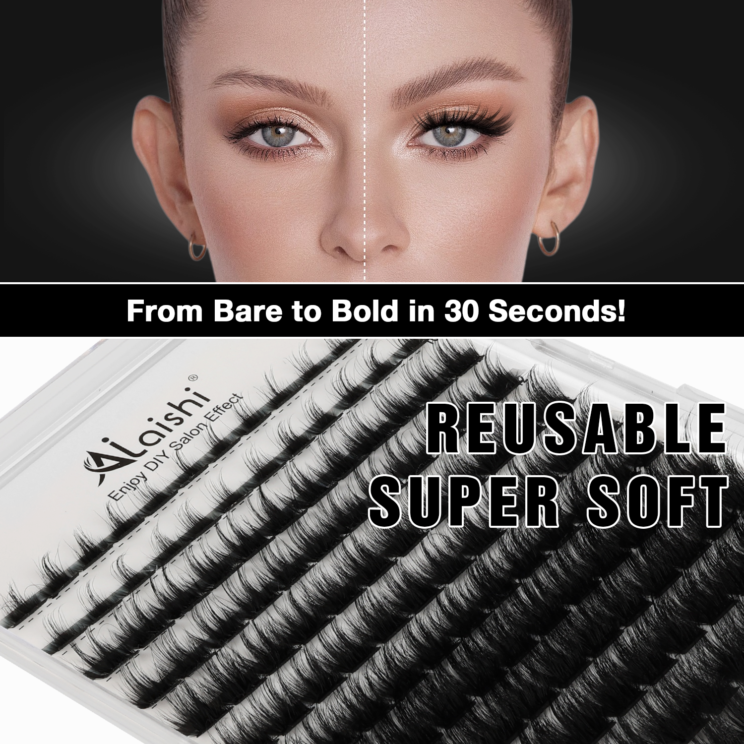 3D Voluminous False Eyelashes HB12