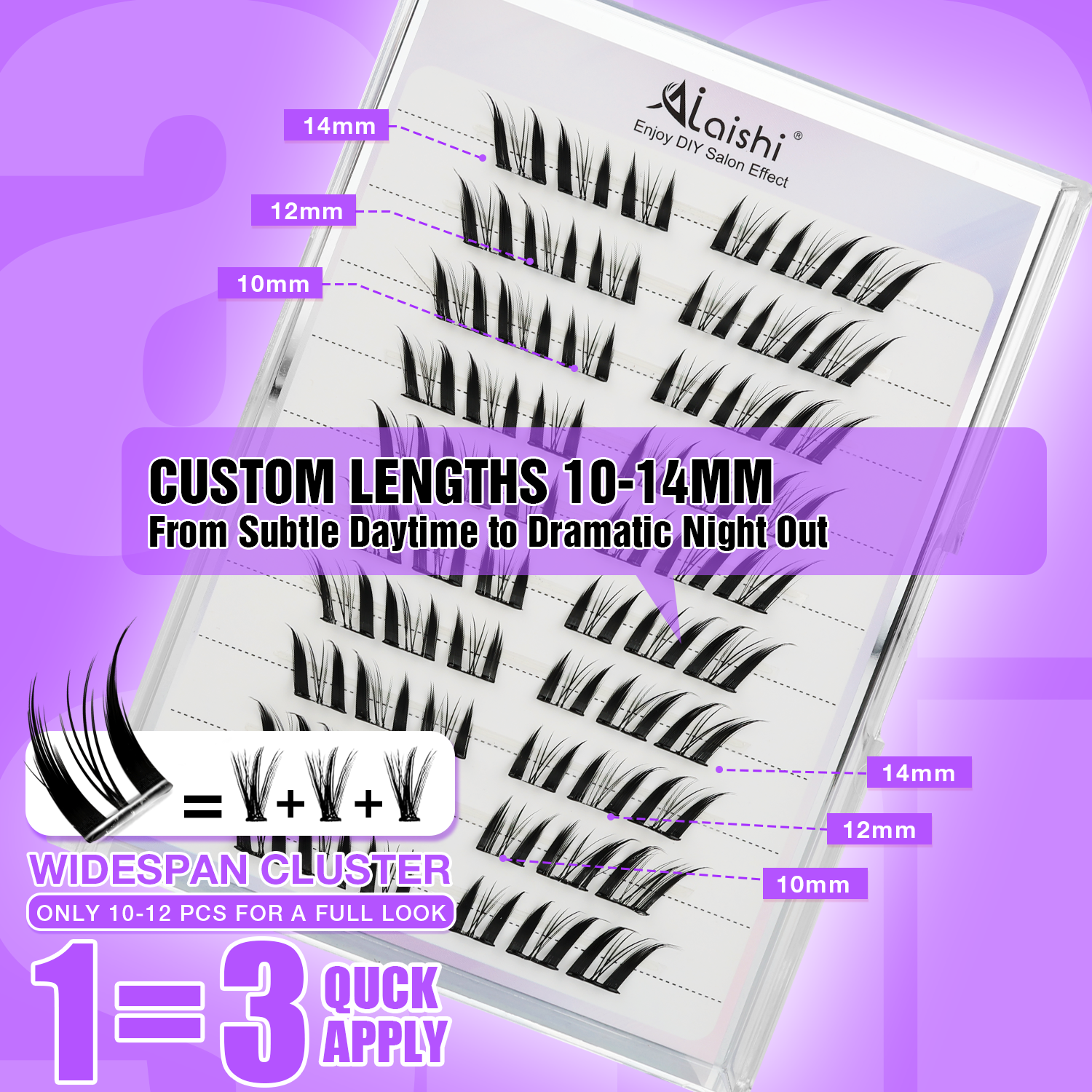 1-Second Apply Self-Adhesive Lashes MJZ11