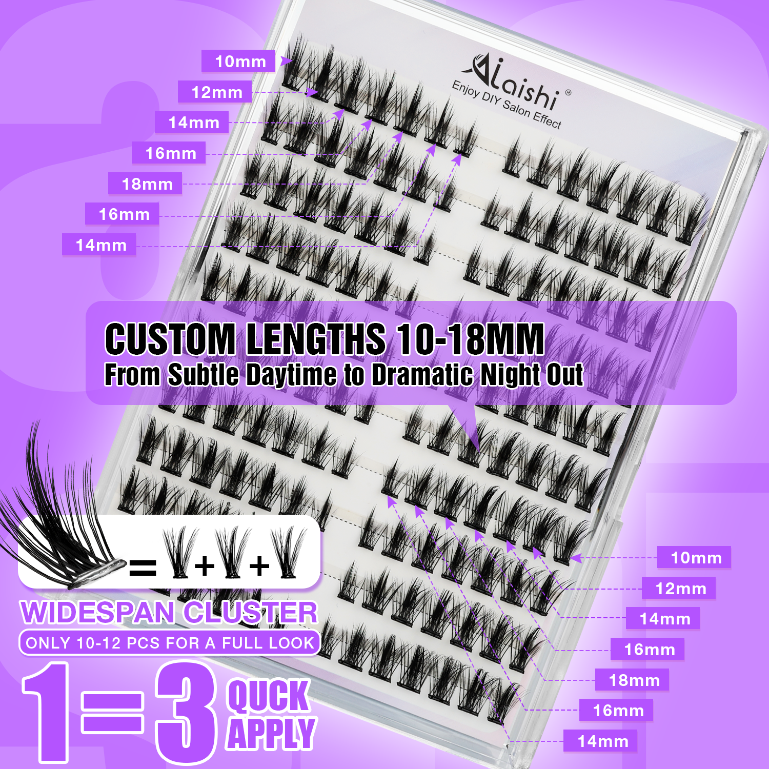 1-Second Apply Self-Adhesive Lashes MJZ5