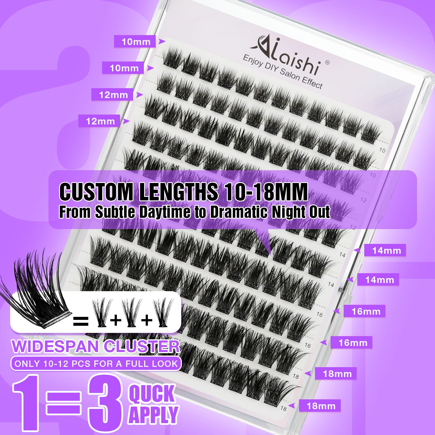 1-Second Apply Self-Adhesive Lashes MJZ1