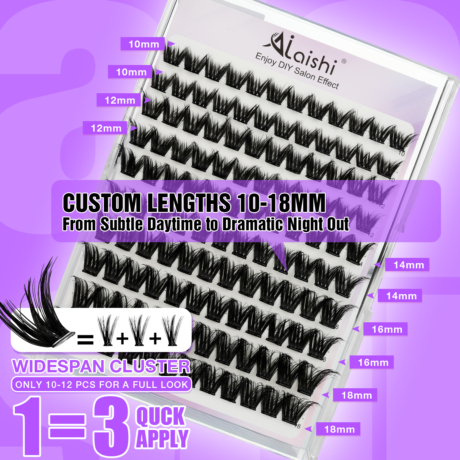 1-Second Apply Self-Adhesive Lashes MJZ6
